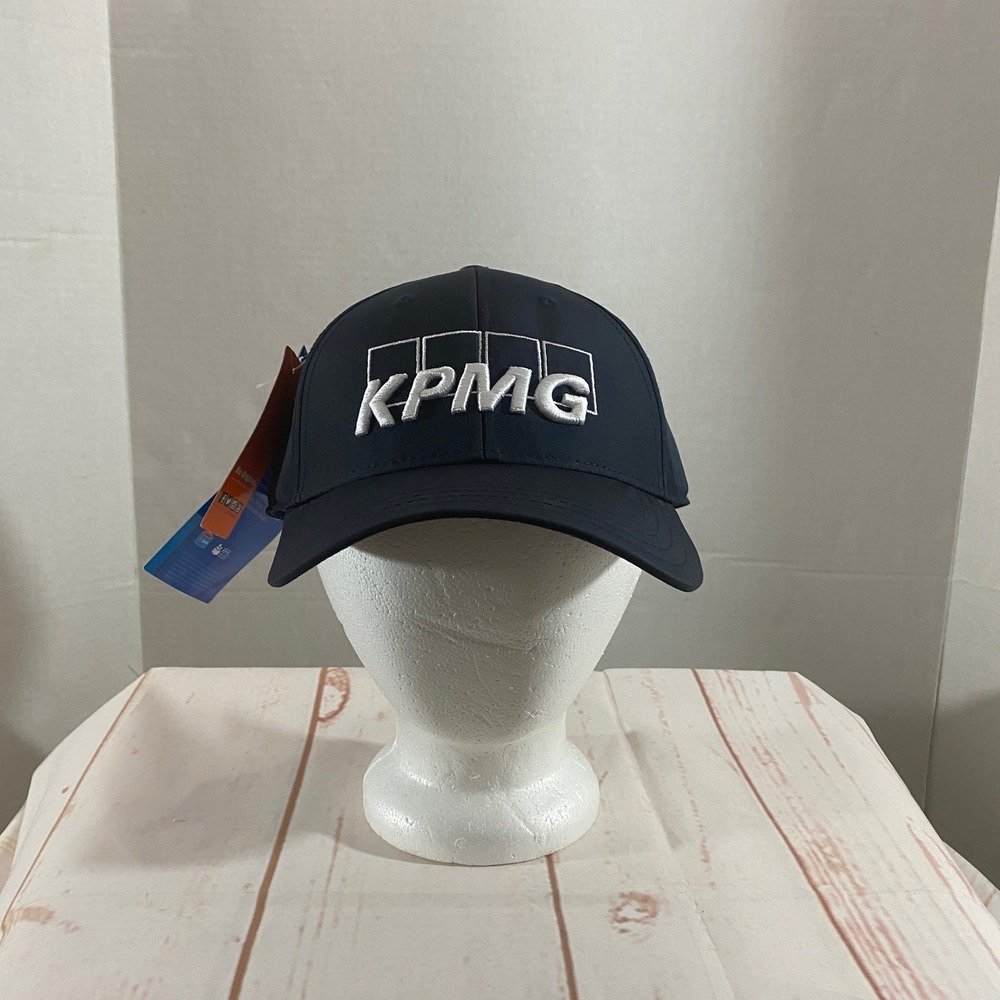 Callaway Pukka KPMG Golf Hat Navy Blue Strapback Tour Authentic New with Tags